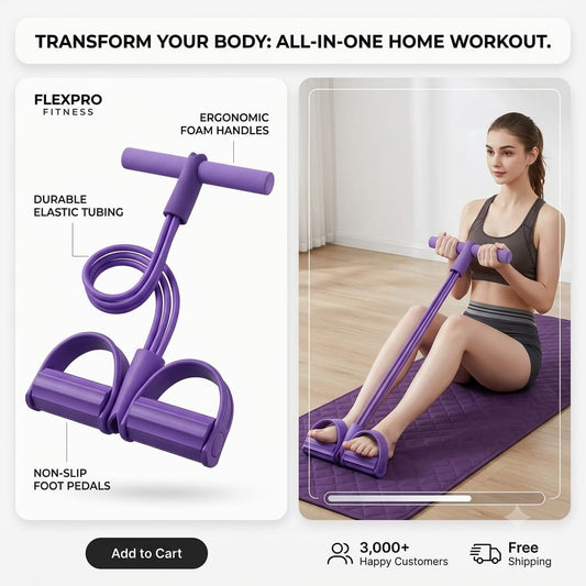 Yoga Pedal Puller Resistance Band Fitness Equipment